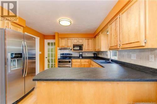 129 Janice Avenue, Moncton, NB - Indoor Photo Showing Kitchen With Double Sink