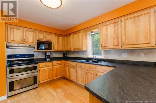 129 Janice Avenue, Moncton, NB - Indoor Photo Showing Kitchen With Double Sink