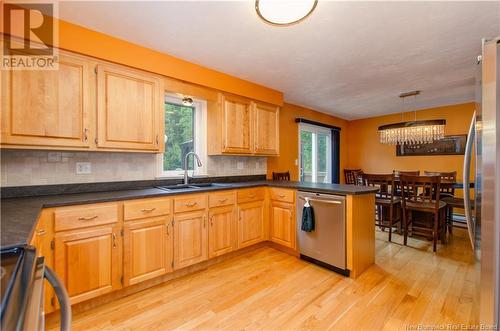 129 Janice Avenue, Moncton, NB - Indoor Photo Showing Kitchen With Double Sink