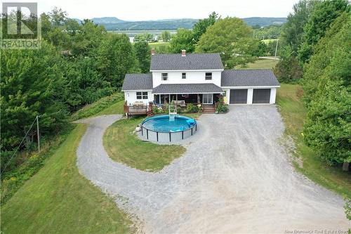 3586 Route 845, Long Reach, NB - Outdoor With Above Ground Pool