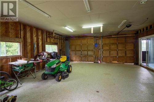 3586 Route 845, Long Reach, NB - Indoor Photo Showing Garage