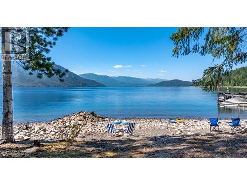 13507 3A Highway, Boswell, BC - Outdoor With Body Of Water With View