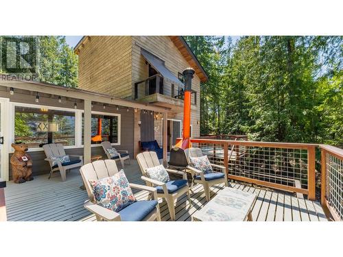 13507 3A Highway, Boswell, BC - Outdoor With Deck Patio Veranda With Exterior