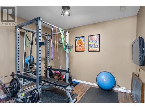 2097 Rose Tree Road Lot# Lot 7, West Kelowna, BC - Indoor Photo Showing Gym Room