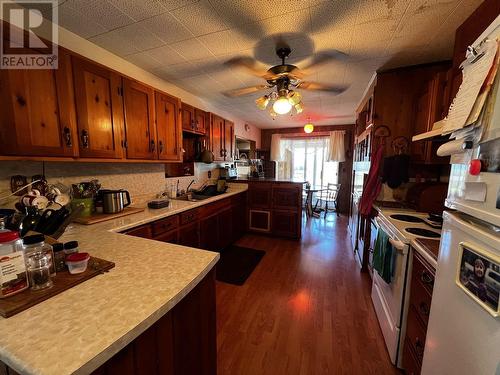 10845 Nithi Road, Fraser Lake, BC - Indoor Photo Showing Kitchen With Double Sink