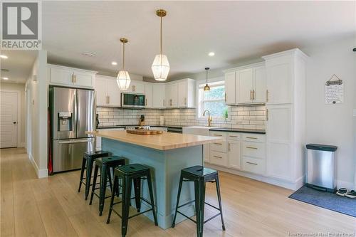 107 Camber Drive, Hanwell, NB - Indoor Photo Showing Kitchen With Upgraded Kitchen