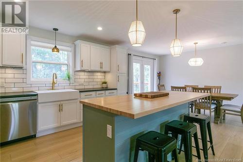 107 Camber Drive, Hanwell, NB - Indoor Photo Showing Kitchen With Upgraded Kitchen