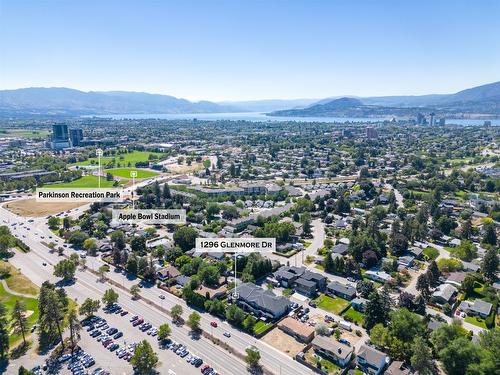 1296 Glenmore Drive, Kelowna, BC - Outdoor With View