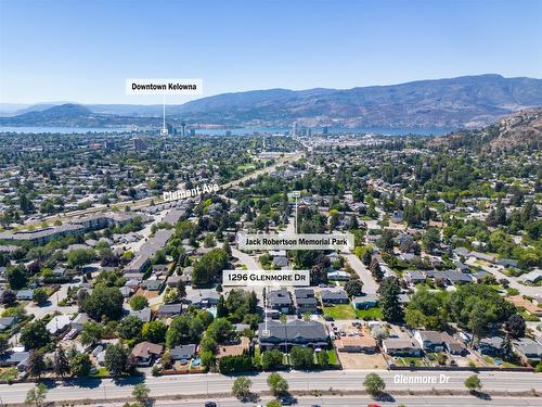 1296 Glenmore Drive, Kelowna, BC - Outdoor With View