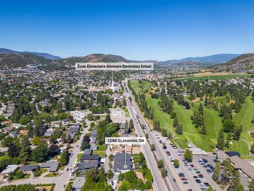 1296 Glenmore Drive, Kelowna, BC - Outdoor With View