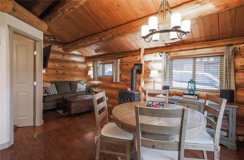 Cabin 10 Hatheume Lake Lodge, Peachland, BC - Indoor Photo Showing Dining Room