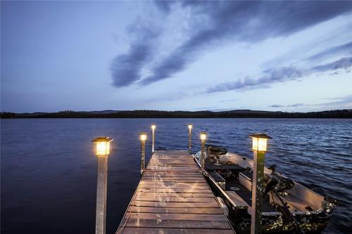 Cabin 10 Hatheume Lake Lodge, Peachland, BC - Outdoor With Body Of Water With View