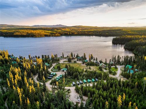 Cabin 10 Hatheume Lake Lodge, Peachland, BC - Outdoor With Body Of Water With View