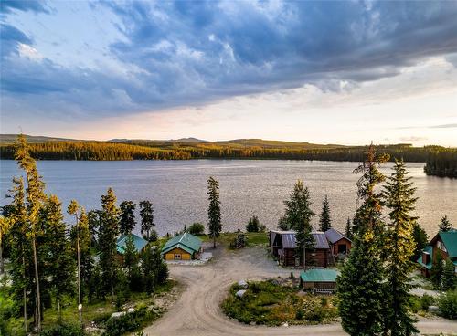 Cabin 10 Hatheume Lake Lodge, Peachland, BC - Outdoor With Body Of Water With View