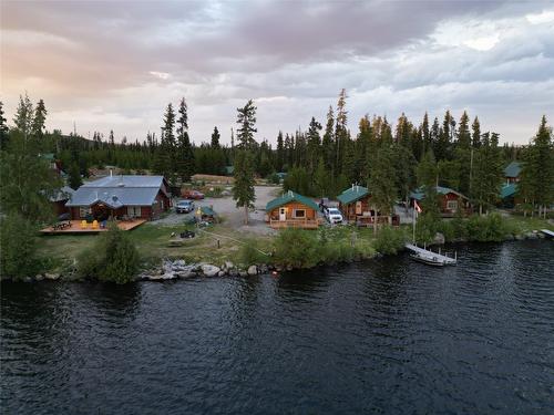 Cabin 10 Hatheume Lake Lodge, Peachland, BC - Outdoor With Body Of Water With View