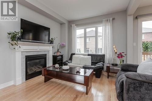 87 Humphrey Street, Hamilton (Waterdown), ON - Indoor Photo Showing Living Room With Fireplace