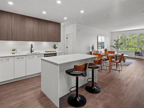 421-920 Reunion Ave, Langford, BC - Indoor Photo Showing Kitchen With Upgraded Kitchen