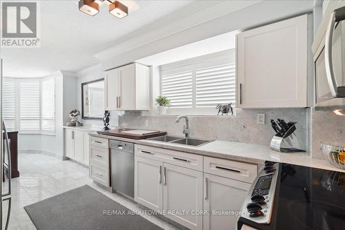 314 - 221 Robinson Street, Oakville (Old Oakville), ON - Indoor Photo Showing Kitchen With Double Sink With Upgraded Kitchen