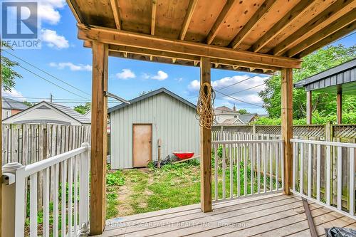 33 Shaw Street, Hamilton (Industrial Sector), ON - Outdoor With Deck Patio Veranda With Exterior