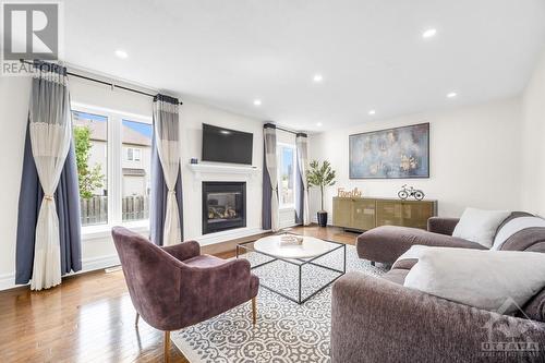 501 Lakeridge Drive, Ottawa, ON - Indoor Photo Showing Living Room With Fireplace