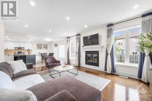 501 Lakeridge Drive, Ottawa, ON - Indoor Photo Showing Living Room With Fireplace