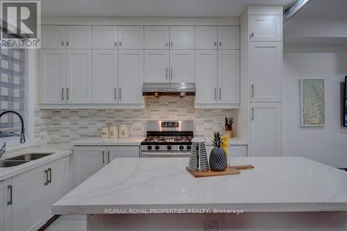 434 Pharmacy Avenue, Toronto (Clairlea-Birchmount), ON - Indoor Photo Showing Kitchen With Double Sink With Upgraded Kitchen