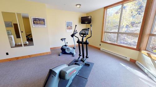 637 A & B - 4559 Timberline Crescent, Fernie, BC - Indoor Photo Showing Gym Room