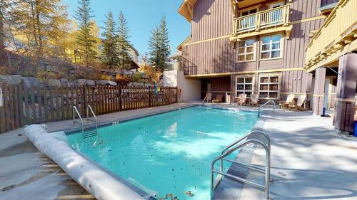 637 A & B - 4559 Timberline Crescent, Fernie, BC - Outdoor With In Ground Pool