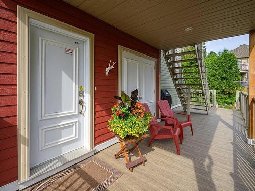 Frontage - 120 Ch. Louis-Dufour, Saint-Sauveur, QC - Outdoor With Deck Patio Veranda With Exterior