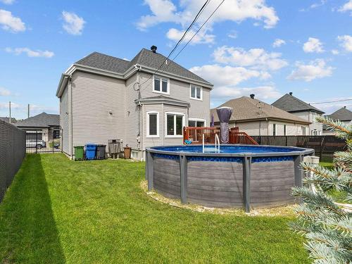 Backyard - 2099 Rue De L'Estran, Saint-Jérôme, QC - Outdoor With Above Ground Pool With Backyard With Exterior