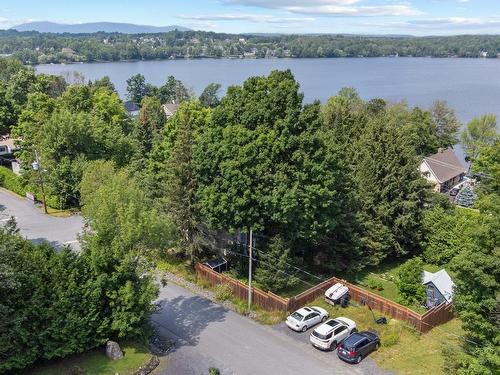 Aerial photo - 5 Rue St-Jude, Lac-Brome, QC - Outdoor With Body Of Water With View