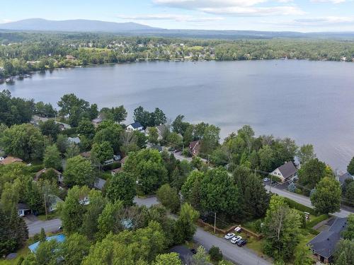 Aerial photo - 5 Rue St-Jude, Lac-Brome, QC - Outdoor With Body Of Water With View