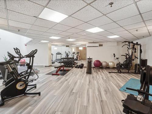 Salle d'exercice - 504-175 Rue William-Paul, Montréal (Verdun/Île-Des-Soeurs), QC - Indoor Photo Showing Gym Room