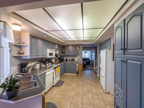 1833 Parkcrest Ave, Kamloops, BC - Indoor Photo Showing Kitchen With Double Sink