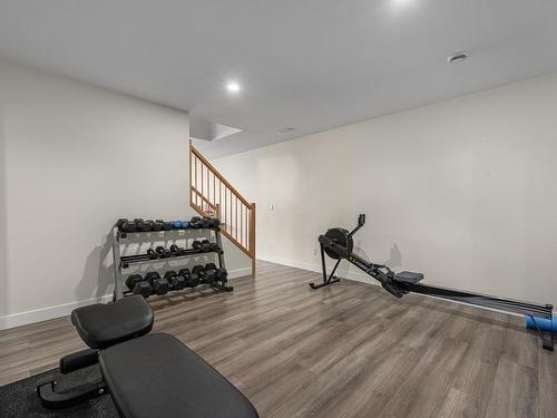 324 Orchard Lake Road, Kamloops, BC - Indoor Photo Showing Gym Room