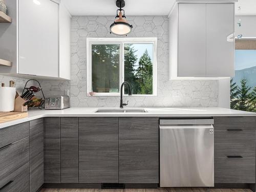 324 Orchard Lake Road, Kamloops, BC - Indoor Photo Showing Kitchen With Double Sink