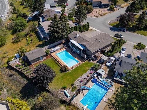 841 Gleneagles Drive, Kamloops, BC - Outdoor With In Ground Pool With View