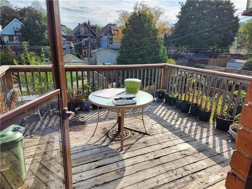 25 Gladstone Avenue, Hamilton, ON - Outdoor With Deck Patio Veranda With Exterior