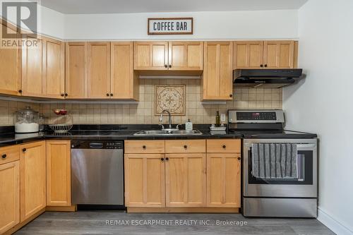 308 Dalhousie Street, Brantford, ON - Indoor Photo Showing Kitchen With Double Sink