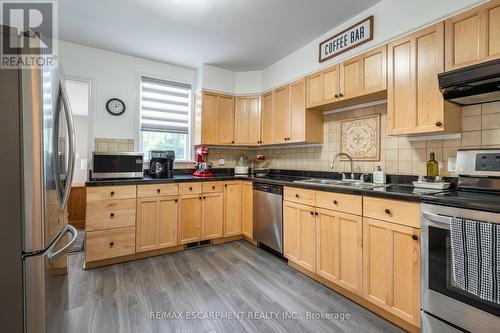 308 Dalhousie Street, Brantford, ON - Indoor Photo Showing Kitchen With Double Sink