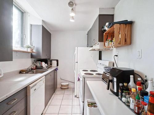 Cuisine - 10-3145 Av. Linton, Montréal (Côte-Des-Neiges/Notre-Dame-De-Grâce), QC - Indoor Photo Showing Kitchen With Double Sink