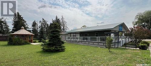 217 Railway Avenue, Hafford, SK - Outdoor With Deck Patio Veranda