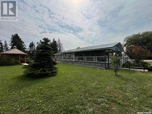 217 Railway Avenue, Hafford, SK - Outdoor With Deck Patio Veranda