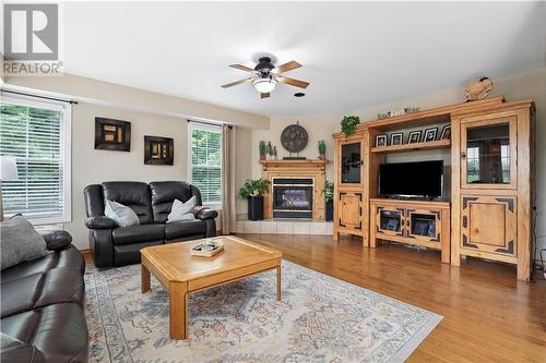 121 Pheasant Run, Calabogie, ON - Indoor Photo Showing Living Room With Fireplace