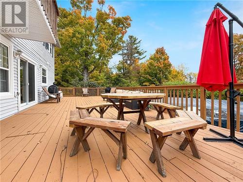 121 Pheasant Run, Calabogie, ON - Outdoor With Deck Patio Veranda With Exterior