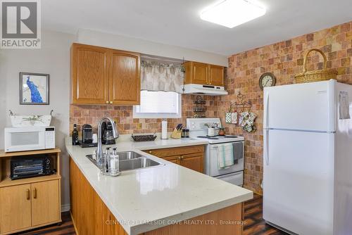 2597 Lakeshore Drive, Ramara (Brechin), ON - Indoor Photo Showing Kitchen With Double Sink