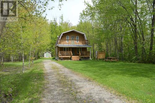 2597 Lakeshore Drive, Ramara (Brechin), ON - Outdoor With Deck Patio Veranda