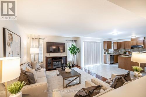 11 Mchugh Road, Ajax (Central East), ON - Indoor Photo Showing Living Room With Fireplace