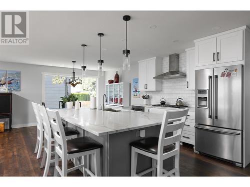 1149 Trevor Drive, West Kelowna, BC - Indoor Photo Showing Kitchen With Upgraded Kitchen