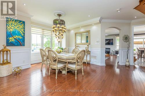 2 Poppy Hills Road, Brampton (Bram East), ON - Indoor Photo Showing Dining Room